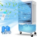 Takywep Swamp Cooler, 3500CFM Evaporative Air With 13.2 Gallon Water T.... Fixed Price $305.02.
