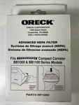 Genuine Oreck Advanced Hepa Filter Part HF1000. Fixed Price $9.99.