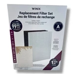 New Winix Replacement Filter Set (a) 115115 4 CARBON+1 True Hepa Openbox (read). Fixed Price $22.99.