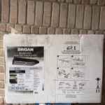 Broan BCSD130BL 30" Convertible 300-CFM Black Under Cabinet Range Hood Brand. Fixed Price $135.00.