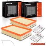 A-premium 2X Engine Air Filter For Cadillac Cts 04-07 Land Rover LR2 08-12 4DR. Fixed Price $29.89.