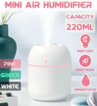 220ML Portable Usb Led Mini Car Home Humidifier Aroma Oil Diffuser Mist Purifier. Fixed Price $6.99.