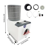 220V 1PH 1HP Coil Mist Collector Industrial Air Purifier. Fixed Price $827.20.