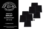 8 Carbon Filters For Idylis Model # IAP-10-125. Fixed Price $44.99.