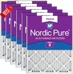 10X20X1 Pleated Air Filters MERV8 6PACK High Efficiency Hvac Dust Control. Fixed Price $82.00.