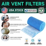 Non-woven Polyester Air Vent Filters Block Bacteria Viruses In Hospital. Fixed Price $14.99.