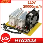 110V 20G/H Ozone Generator Air Purifiers Disinfection Machine With Fan. Fixed Price $42.99.