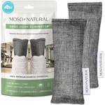 Moso Natural Shoe Deodorizers, Unscented Bamboo Charcoal Eliminators, 2 Pk. Fixed Price $11.95.