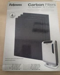 Fellowes Aeramax 190/200/DX55 Activated Carbon Air Purifier Filter 4PACK. Fixed Price $35.00.
