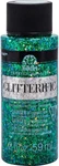 Folkart Glitterific Paint 2OZ-EVERGREEN 3 Pack. Fixed Price $18.77.