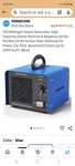 Ozone Generator Machine Air Purifier Ionizer Ozonator Timer For Home. Fixed Price $50.00.