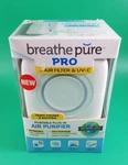 Breathe Pure Pro Portable Plug-in Air Purifier W/ Hepa And Uv-c As Seen On Tv. Fixed Price $15.99.