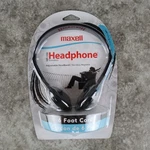 Maxell HP-100 Headband Headphones Black New. Fixed Price $5.99.