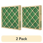 (8 Pack) Flanders Precisionaire Nested Glass Filter - 20" X 1", Green. Fixed Price $12.57.