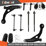 Labwork Front Lower Control Arm Tierod Sway Bar Ball Joint For Dodge Journey. Fixed Price $98.90.