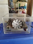 Living Air 880 Purifier Ozone Ionizer, See Through Clear. Fixed Price $65.00.