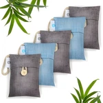 Bamboo Charcoal Air Purifying Bags 5-PACK Odor Eliminator & Moisture Absorber. Fixed Price $11.95.