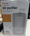 Crane True Hepa Air Purifier With Germicidal Uv Light, 250 Sq. Fixed Price $62.00.