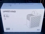 Ikea White Air Purifier 604.982.28,UPPATVIND W/ Filter 11X5X9" New. Fixed Price $83.95.