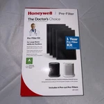 Honeywell HRF-A200 Pre-cut Carbon Pre-filter For HPA200 Series Air Purifiers (4). Fixed Price $15.00.