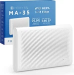 MA-35 Air Purifier With True Hepa H13 Filter 1280 Ft Coverage In 1HR 1-PACK. Fixed Price $103.99.