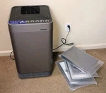 Nuwave 47003 Oxypure Smart Wi-fi 128W Hepa Air Purifier Cleaner Extra Filters. Fixed Price $299.99.