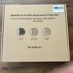 Genuine Renpho Air Purifier Filter Set For Models RP-AP001/ RP-AP001S/ RP-AP002. Fixed Price $14.99.