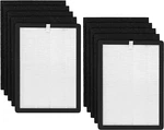 2 Filters + 8 Carbon Replacement For Veva Prohepa 9000 Air Purifier. Fixed Price $28.61.