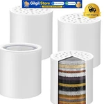 Complete Shower Care: 4 Pack Of 20-STAGE Filter Cartridges With Vitamin. Fixed Price $39.94.