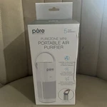 Enrichment Purezone Mini Portable Air Purifier True Hepa Filter, White. Fixed Price $20.70.