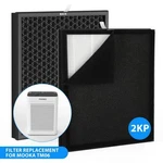 2 Pcs/set Air Purifier Replacement Filters For Mooka TM06. Fixed Price $28.99.