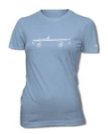 Sunbeam Alpine Series & Ii T-shirt Women Side View British Classic Car. Fixed Price $26.05.