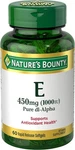 Vitamin 1000IU 60 Softgels Nature Bounty Antioxidant & Immune System Support. Fixed Price $32.75.
