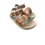 Hoy Shoes Sun Surfer Salt Water Buckle Sandal Leather Brown Tan Toddler Sz 4. Fixed Price $24.95.