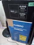 Turbro Finnmark FMP05AC Portable Air Conditioner 8000 Btu Digital Black. Fixed Price $150.00.