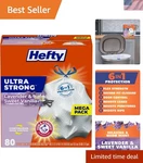 Kitchen Trash Bags 13 Gallon Tall Strong Odor Control Lavender Sweet Vanilla .... Fixed Price $29.34.