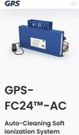 Global Plasma Solutions GPS-FC24-AC Air Ionization System Purification. Fixed Price $169.00.
