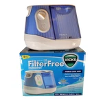 Vicks Filterfree Cool Mist Humidifier Model V4450 Blue White 1 Gal Tank. Fixed Price $24.99.