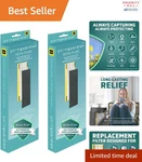 Genuine Hepa Filter B For Germ Guardian 2-PACK, Removes 99.97% Smoke & Odors. Fixed Price $76.76.