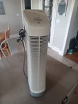 Brookstone Pure-ion Ionic Comfort Quadra Air Purifier Model 561274 Tested. Fixed Price $139.95.