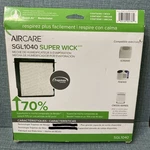 Aircare SGL1040 Super Wick Evaporative Humidifier E35000 7D6100 Open Box. Fixed Price $17.50.