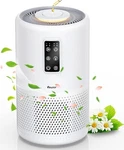 Air Purifier For Home Large Room Up To 1600FT Vewior H13 True Hepa White Sleep. Fixed Price $54.46.