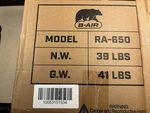 B-air RA-650 Hepa Purifier Scrubber, 3-STAGE Filter Hp, Blue. Fixed Price $359.99.