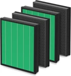 4X True H13 Hepa Filter Set For Coway Airmega 300/300S Max 2 Smart Purifier. Fixed Price $49.99.