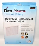 Filter Monster True Hepa Replacement Air For Hunter 30920 New, Nib. Fixed Price $19.95.