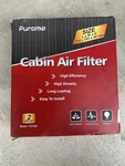 2-PACK Of Puroma Cabin Air Filters, Model TCF285. Fixed Price $14.19.