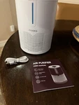 Mooka M01 White Low Noise Level High Clear Air Deliver Rate Purifier. Fixed Price $14.99.