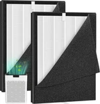 2 Pack KJ190L Filter Replacement For Mooka Air Puri-fier Home Large. Fixed Price $42.99.