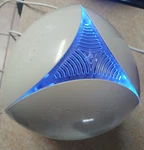 Airfree P1000 Filterless Silent Portable Purifier White Pre-owned Works. Fixed Price $38.00.