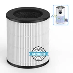 1PC True Hepa Air Purifier Replacement Filter Compatible With Mooka M03. Fixed Price $18.99.